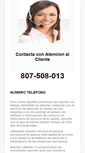 Mobile Screenshot of numero-contacto.com
