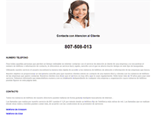 Tablet Screenshot of numero-contacto.com